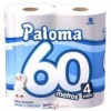 Papel Higiênico Paloma 60 metros com 4 Rolos