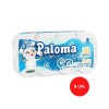 Papel Higiênico Paloma com 8 Rolos