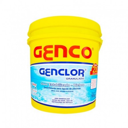 Cloro Genco Estabilizador Granulado - 10kg