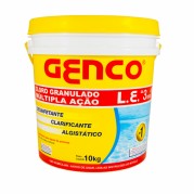 Cloro Granulado 3 em 1 Genco L.E. 10kg