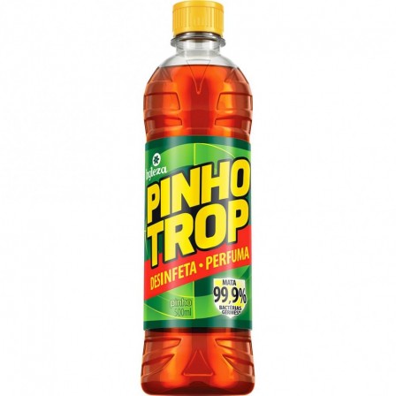 Desinfetante Pinho Trop Multiuso Frasco 500 Ml