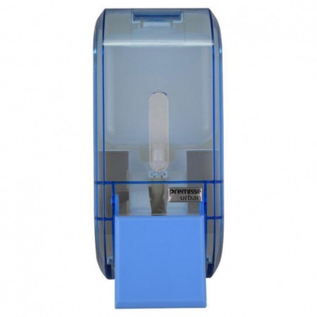 Dispenser Sabonete Líquido Saboneteira Álcool Gel Parede Azul