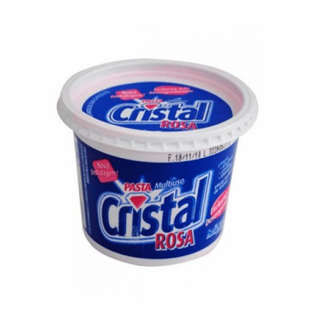 Pasta Multiuso Cristal Rosa 500g