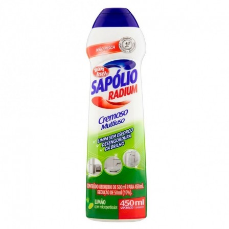 Sapólio Radium Cremoso Multiuso Limão 250ml