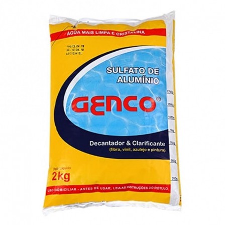 Sulfato de Alumínio Genco 2Kg